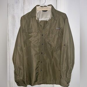 Eddie Bauer men’s long sleeve collared top